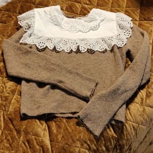 Darling lace Zara sweater